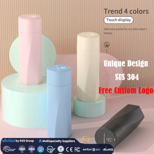Nouvelle gourde isotherme intelligente en acier inoxydable avec affichage numérique LED 360 ml, isolation thermique 12-24h pour usage extérieur et hôtelier - Product Image 1
