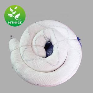 8 بوصة × 10 بوصة ذراع امتصاص زيت أبيض 14-20x للتحكم في الانسكاب البيئي جورب ذراع الرافعة مصنوع من البولي بروبيلين لتنظيف وقود الزيت - Product Image 6