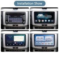 Autoradio Android 9 pouces pour VW Volkswagen Golf Skoda Seat avec GPS Wifi Car Play