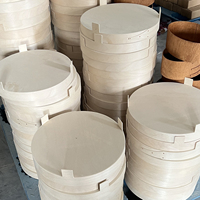 Boîte de rangement en bois de bouleau, boîte à shaker, boîte cadeau en bois faite à la main avec jointure à doigts, finition brillante, portable, taille personnalisée