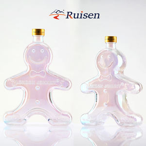 Fabricant Vente en gros Cadeau de Noël Bonhomme en <span class=keywords><strong>pain</strong></span> <span class=keywords><strong>d</strong></span>'épice Forme <span class=keywords><strong>d</strong></span>'arbre Bouteille en verre de <span class=keywords><strong>liqueur</strong></span> en cristal avec bouchon - Product Image 5