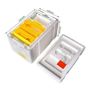 Colmena de cría Queen con Mini caja Nuc de apareamiento, herramientas de apicultura de plástico para apicultor, nueva condición con Marco, alimentador de abejas para granja - Product Image 1