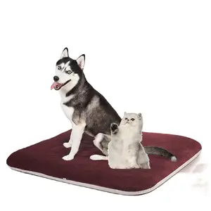 Wholesale Luxury Designer Xxl Camas Para Perros Breathable Soft Fleece Fluffy Waterproof Cat Dog Bed Pet Beds Pet Mats Pads