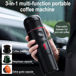 Cafetera portátil <span class=keywords><strong>Dolce</strong></span> Gusto/Nespresso de una sola taza de 12V, cafetera para el hogar, oficina, coche saliente - Product Image 2