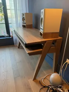 Soporte de Piano de Madera Maciza Personalizable de Dos Niveles para Teclado Digital Grande y Mesa de Teclado para Niños, Estante de Almacenamiento - Product Image 4