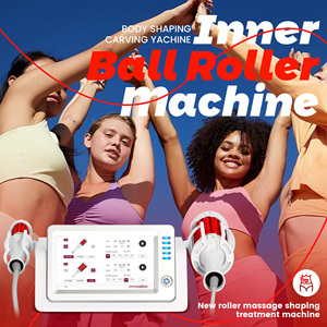 Desktop <b>Vacuum</b> Inner Ball Roller Machine Face Body Contouring Slimming Endos Massage Equipment - Product Image 5