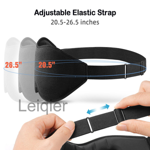 Antifaz para Dormir con Logotipo Personalizado 3D, Correa Elástica Ajustable, Antifaz para Viajes, para Dormir de Lado, para Mujeres y Hombres - Product Image 6