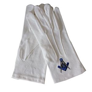 Guantes de Algodón Blanco para Uniforme de Majorette, Guantes Transparentes para Banda de Marcha, Desfile, Guardia Formal, Personalizables, Textura Suave - Product Image 3
