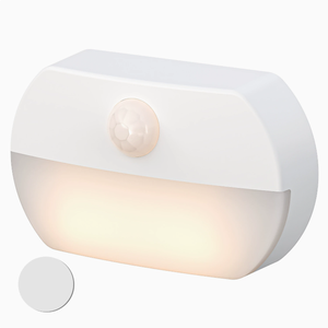Auto <b>Motion</b> <b>Sensor</b> Night <b>Light</b>,Battery/USB <b>Rechargeable</b>,for Kitchen,Bedroom, Closet (, 120° Angle, 4-6m Range, No Wiring Needed) - Product Image 1