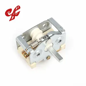 Interruptor giratorio de horno de alta corriente interruptor de termostato de interruptor de horno personalizado de alta temperatura