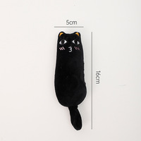 Pouce chat en peluche à mâcher pour nettoyer les dents doux mignon cataire souris chat jouet
