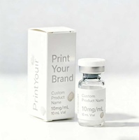 Étiquettes adhésives en papier pharmaceutique imperméables anti-contrefaçon imprimées sur mesure YSB pour l'emballage des flacons de médicaments Offset