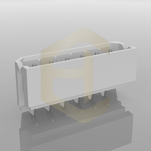 Konektor PCB Terminal JST 5264 2.5mm Pitch HC-5264-6AW, Konektor Kabel ke Papan Sudut Kanan 2.5mm - Product Image 4