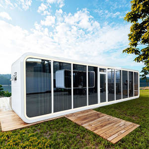 China 20ft Geprefabriceerde Modulaire Huis Capsule Huis Apple Hut Met Badkamer Slaapkamer Voor Hotel Villa Appartement Huur Winkel Gebruik - Product Image 3