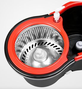 ม็อบถูพื้นแบบหมุนได้360องศาพร้อมถังชุดม็อบทำความสะอาดม็อบทำความสะอาดในครัวเรือนดีไซน์ทันสมัย - Product Image 4