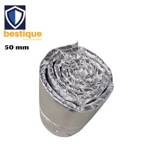 <span class=keywords><strong>Rouleau</strong></span> de couverture en silicate d'aluminium AL2O3+SIO2 blanc pur, résistance à la chaleur 1430°C, matériau réfractaire, couverture industrielle en silicate de 50 mm - Product Image 1