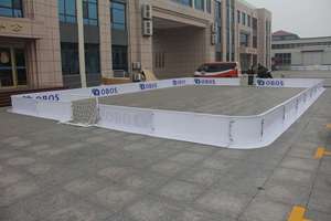 Bán Nóng! <span class=keywords><strong>PP</strong></span> floorball Rink tấm Tường-lồng vào nhau & thời tiết (tùy chỉnh Kích thước/màu sắc) - Product Image 3