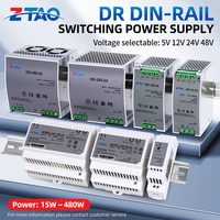 Alimentation industrielle 110V/220V/240V 15W-3000W commutation LED 5V 12V 24V 48V sortie unique Ac Dc avec S/LRS/DR/HDR/NDR/EDR