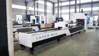 Cortadora de Tubos Láser de 4 Ejes, Máquina de Corte Láser de Fibra CNC para Tubos y Perfiles Metálicos