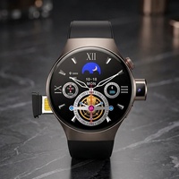 Reloj Inteligente BW17 con Correa de Silicona, Pantalla TFT para Llamadas, Monitor de Frecuencia Cardíaca, Monitorización del Sueño, NFC