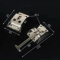 T-förmiger Türstopper aus Edelstahl 304 mit Federmechanismus