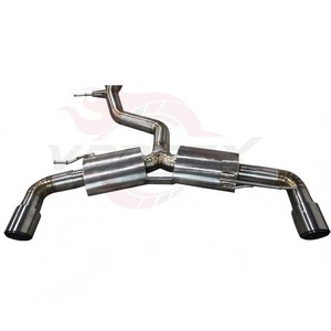 ระบบท่อไอเสียแบบ Catback ยี่ห้อ Vortex รุ่น Titanium Pie Cut สำหรับรถยนต์ Volkswagen VW Scirocco R 1.4T 2.0T TSI ปี 2008-2017 ชุดแต่งแบบติดตั้งได้โดยตรง - Product Image 3