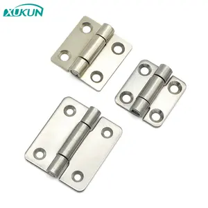 XK529 Stainless steel cabinet torque hinge nickel plated square damping shaft friction hinge for furniture