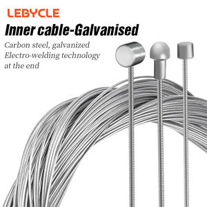 LEBYCLE Câble de changement de vitesse galvanisé pour vélo de route MTB 1.7M 2.1M Câbles de vélo Fils pour vélos de montagne Bicyclettes - Product Image 2