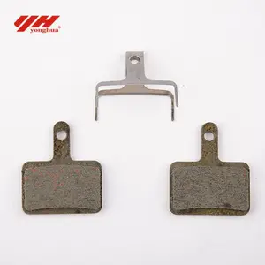 YH-611 bike parts bicycle brake pads semi-metallic resin brake pads for mountain bikes