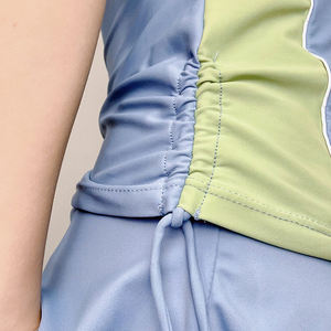 18 подростков xxx горячий сексуальный синий и зеленый цвет блок бикини для молодой девушки купальник комплект бикини - Product Image 2