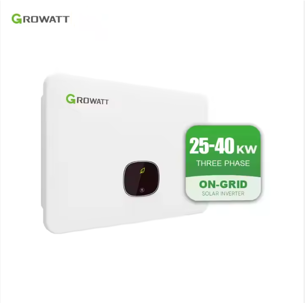 Wholesale Price Growatt MID 25~40KTL3-X Hybrid Inverter 25kw 30kw 33kw 36kw 40kw Solar Energy System Three Phase Output On-Grid
