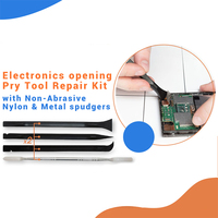 Kit de levier de démontage YIYUN 8 pièces en métal et plastique avec pointe, outil d'ouverture pour réparation de téléphones et ordinateurs portables, prise en charge du logo personnalisé ODM/OEM