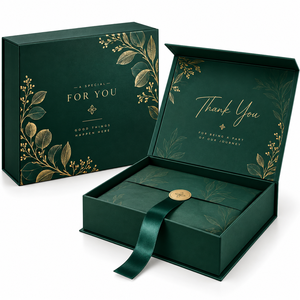 Boîte de rangement pour cosmétiques, maquillage, chaussures, avec fermeture magnétique de luxe, logo personnalisé, boîte pliable, boîte cadeau, emballage pour vêtements - Product Image 3