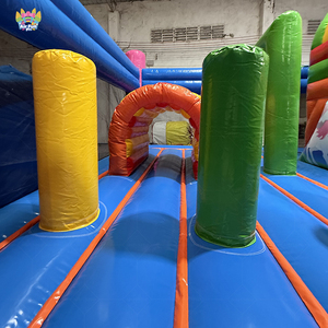 Château <span class=keywords><strong>gonflable</strong></span> <span class=keywords><strong>licorne</strong></span> AirFunPro avec toboggan pour 10 enfants, fête d'anniversaire, amusement en plein air, matériau PVC, installation facile - Product Image 3