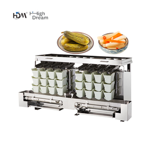 Cao Giấc Mơ chống dính xô Thiết kế mini multihead định lượng Kết Hợp Quy mô trọng lượng thịt Dưa chuột muối - Product Image 2