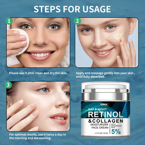 OEM Custom Personal <strong>Label</strong> and Box Retinol and Collagen Moisturizer Day Night 50ml Retinol Face <strong>Cream</strong> - Product Image 6