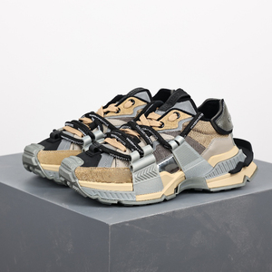 Zapatos Deportivos de Alta Calidad para Hombre, Zapatillas Casuales Negras con Cierre de Cordones, Forro de Malla y Plantilla de EVA, Nueva Tendencia de Moda - Product Image 1