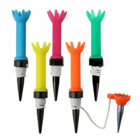 Tees de golf magnétiques personnalisés en usine, support de balle de golf en plastique de 80 mm, ensemble de tees, accessoires de golf, aides à l'entraînement