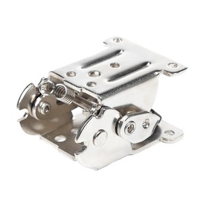 Charnière autobloquante Jianxin à 180 degrés, placage nickel argenté, pour meubles, portes d'armoires, pieds de table pliants - Product Image 4