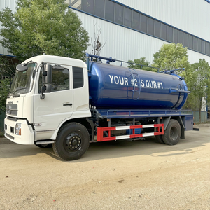 รถดูดสิ่งปฏิกูลและน้ำมันดิบดีเซล DONGFENG 12CBM พร้อมปั๊มแรงดันสูงสำหรับเก็บและขนส่งมูลสัตว์และโคลน - Product Image 4