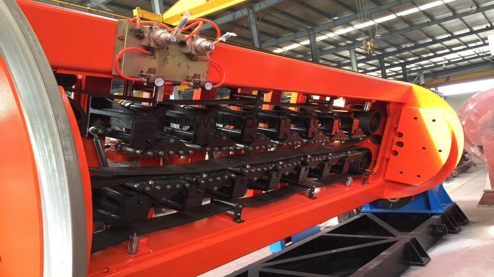High section electrical conductor stranding machine 2500 type CPD Drum twister with individual motor
