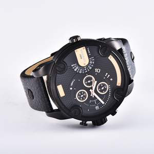 <span class=keywords><strong>Montre</strong></span>-<span class=keywords><strong>bracelet</strong></span> à quartz de luxe pour <span class=keywords><strong>homme</strong></span> Huanghong, élégante, décontractée, en acier inoxydable, cadran en cristal, <span class=keywords><strong>bracelet</strong></span> en cuir - Product Image 5