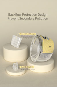 Anly Kiss Hot Sale Fabrik benutzer definierte natürliche 3D-Stillen Freis prec heinrich tung Mini Wireless Silikon tragbare elektrische Milch pumpe - Product Image 2