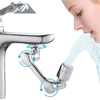 Wayon 1080 ° Robinet Pivotant Bubbler Extender Robinet De Cuisine Classique Moderne Rotatif Réglable pour Enfants