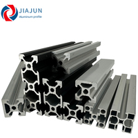 Profil aluminium 3030/3060/3090 rak tangki ikan tabung persegi standar Eropa meja bingkai 30120/30150