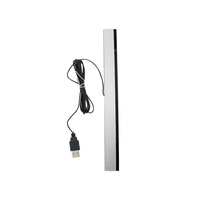 Barre de capteurs filaire pour consoles de jeu Wii et Wii U, adaptateur de capteur récepteur en matériau ABS