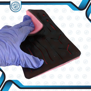 DADDY D PRO Pro-Grade Autoadhesivo Vendajes para heridas Material de silicona realista de 3 capas Almohadilla de práctica de sutura Heridas CE ISO - Product Image 1