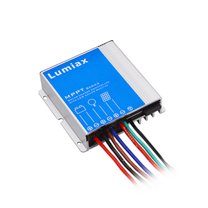 ตัวควบคุมการชาร์จไฟบนถนนพลังงานแสงอาทิตย์ MPPT 12V/24V IP67ไดรเวอร์ LED 8A ที่เหมาะสม10A 15A 20A - Product Image 2
