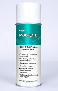 รางเลื่อนงานไม้ Molykote D-321R โมลิบดีนัมซัลไฟด์เคลือบสารกันแรงเสียดทานกันการเกิดสนิมรางเลื่อนด้าย - Product Image 5