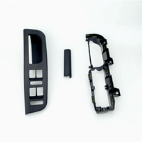 Poignées de porte intérieures avec plaque de base pour Volkswagen Bora, Golf et Jetta 1J1867179A / 3B1867171E